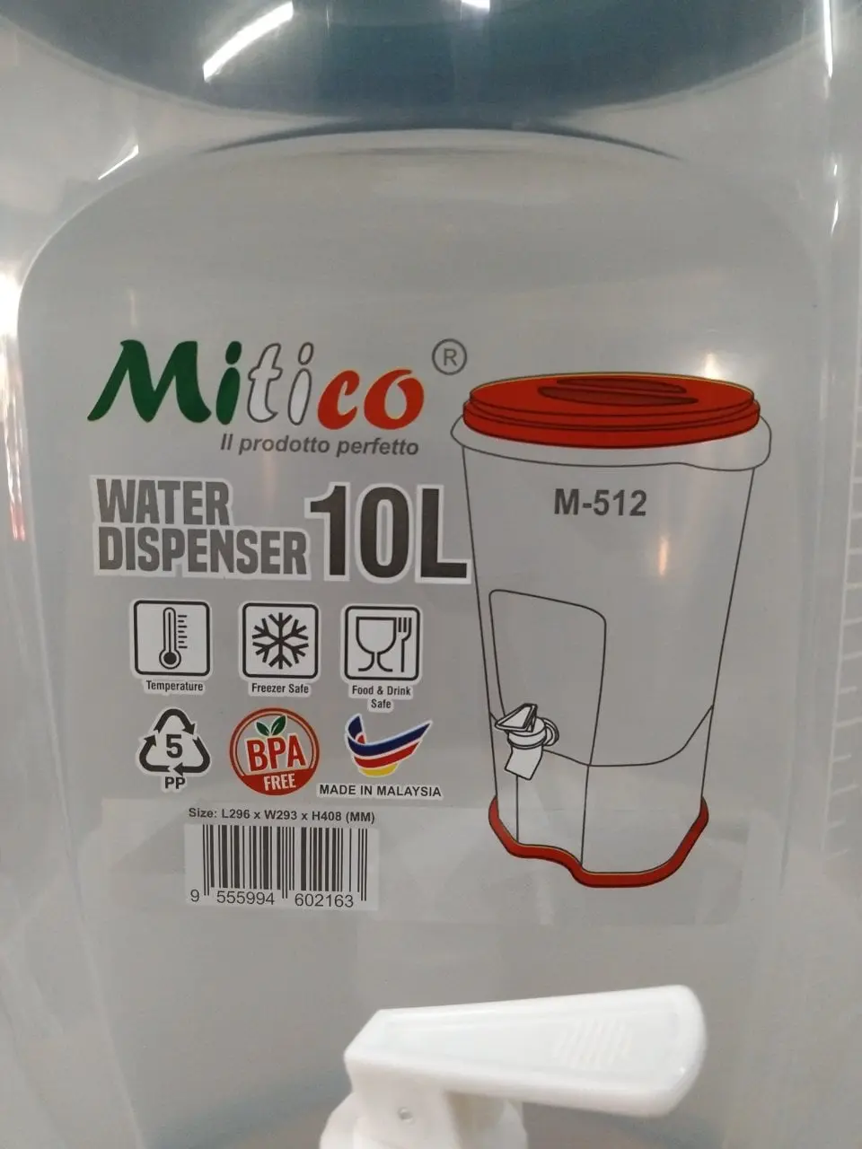 Mitico Water Dispenser 10L M-512