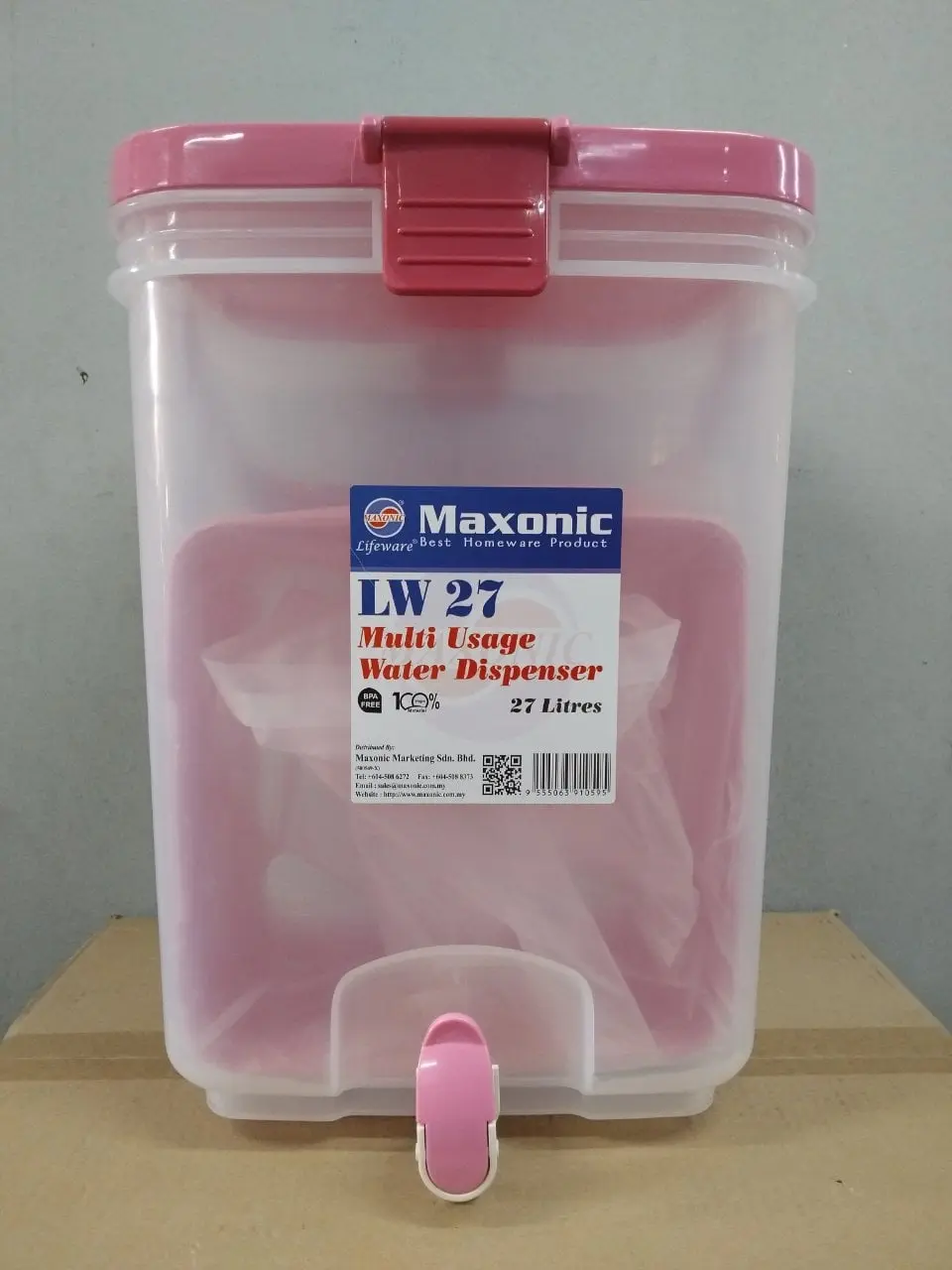 Maxonic Multi Usage Water Dispenser 27L