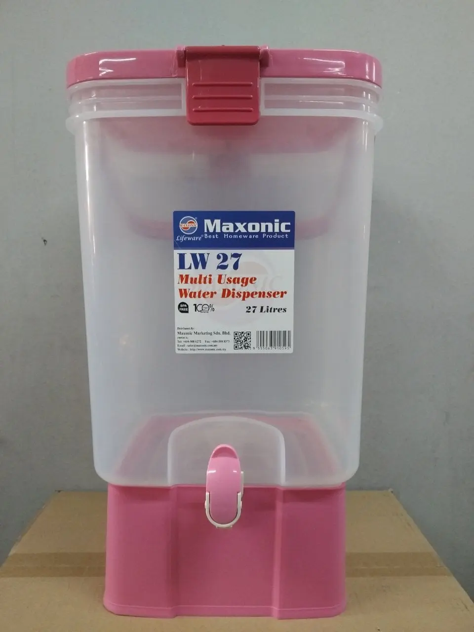 Maxonic Multi Usage Water Dispenser 27L