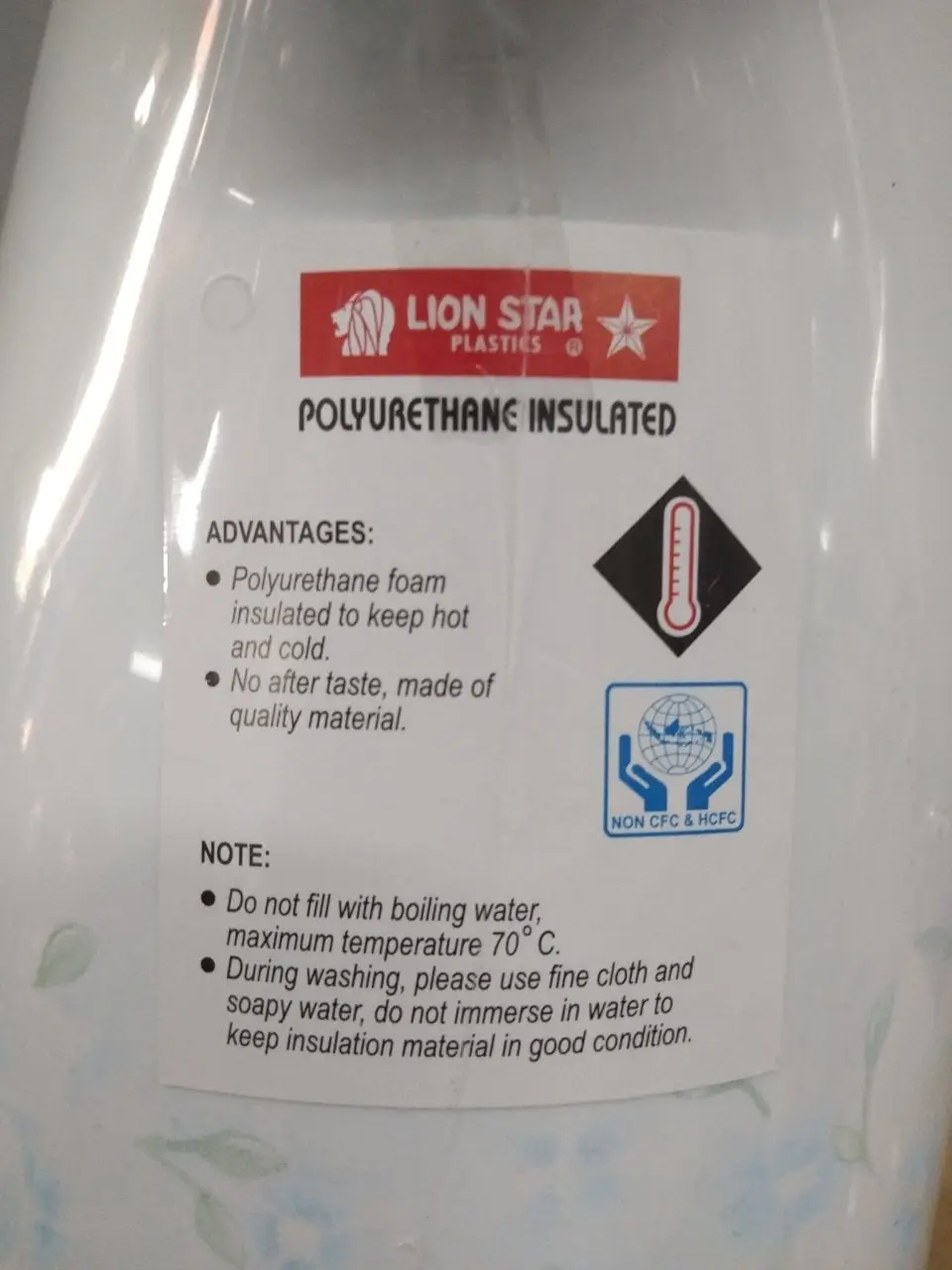 Jag air terma sejuk/panas 1.3l