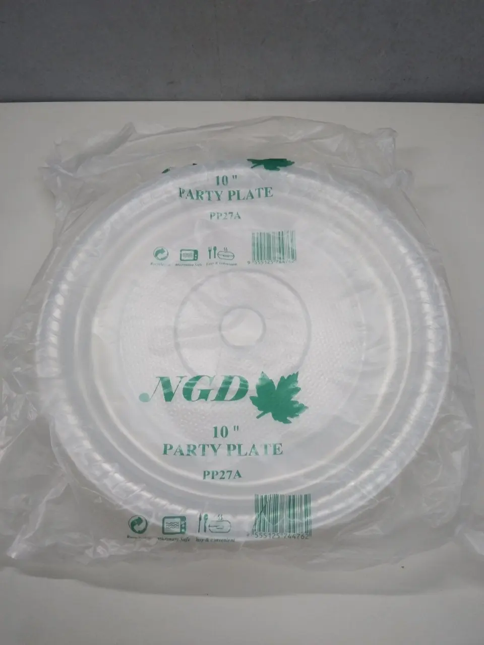 Disposable Party Plastic Plate 10 Inch