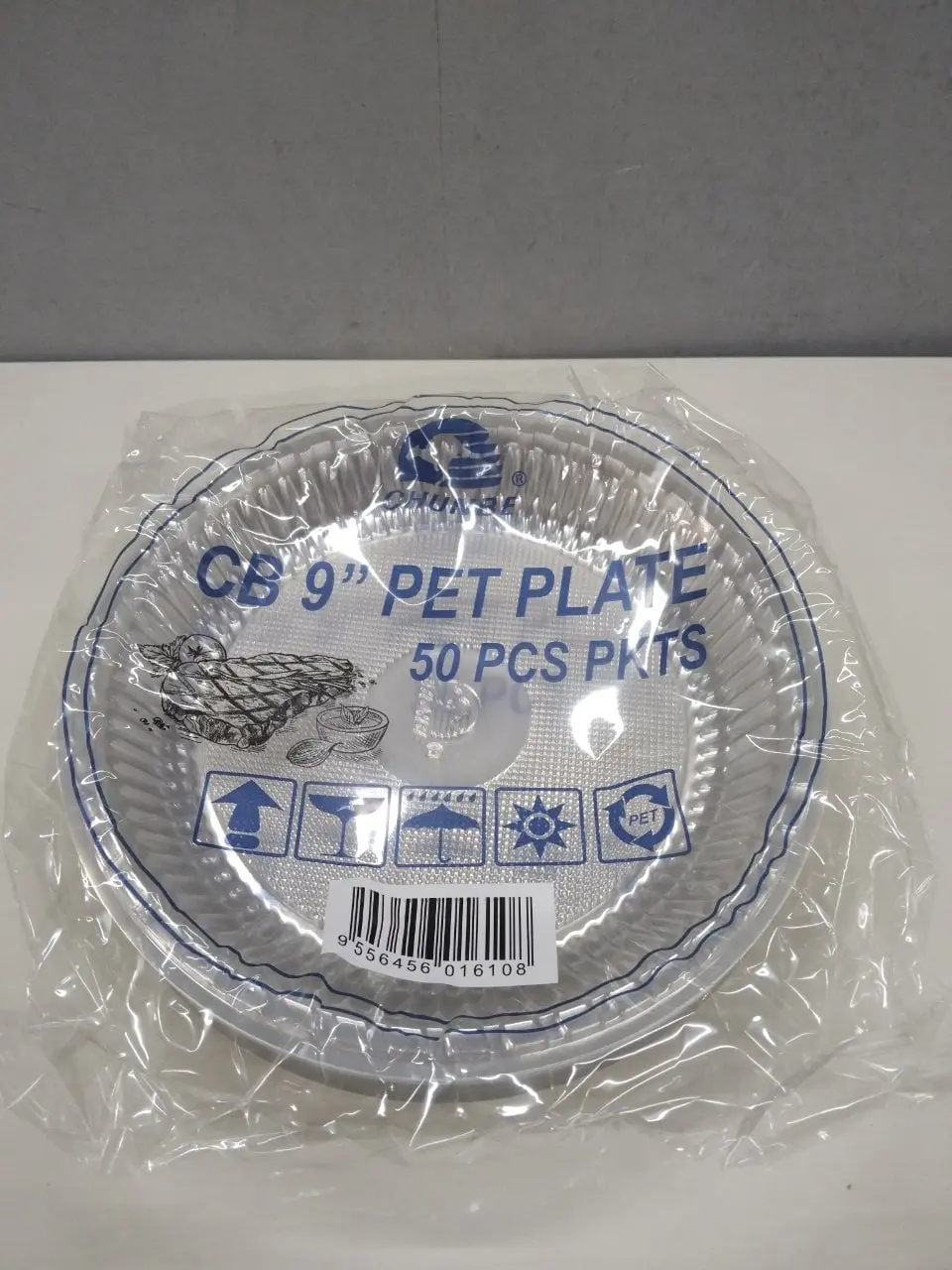 Disposable Plastik Plate 9 Inch