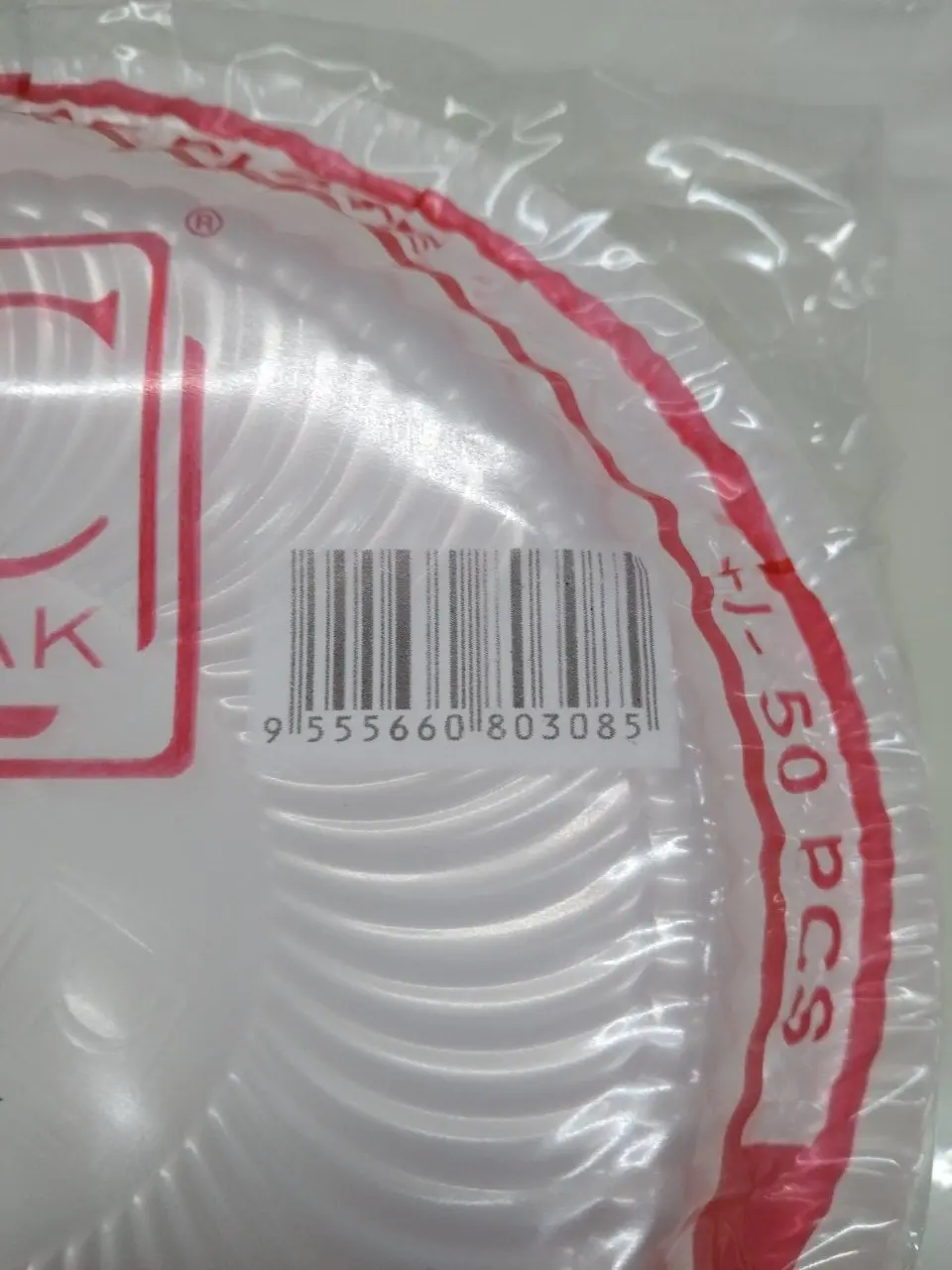 Disposable Plastic Plate 7 Inch