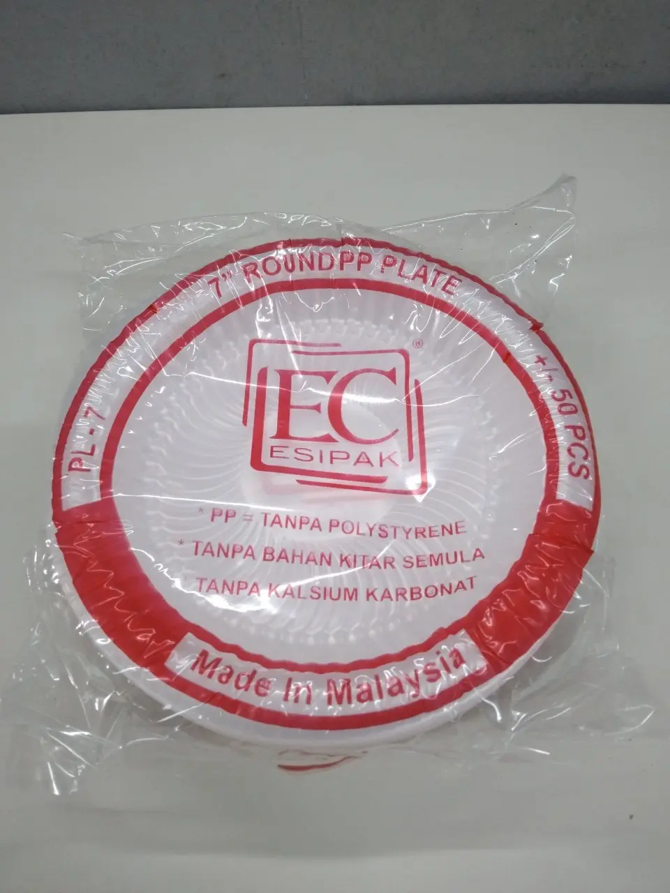 Disposable Plastic Plate 7 Inch