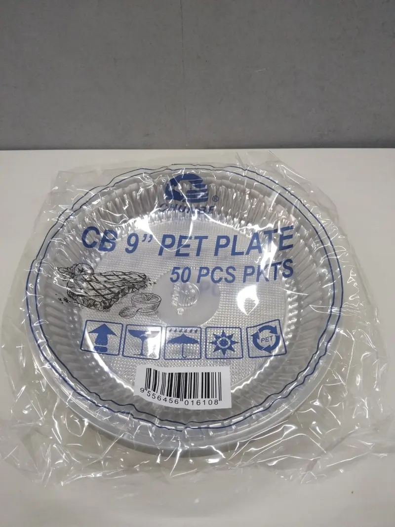 Disposable Plastik Plate 9 Inch